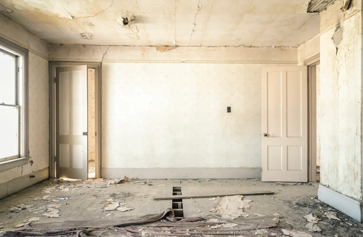 Waste disposal crew managing a cleanout project in Fremont